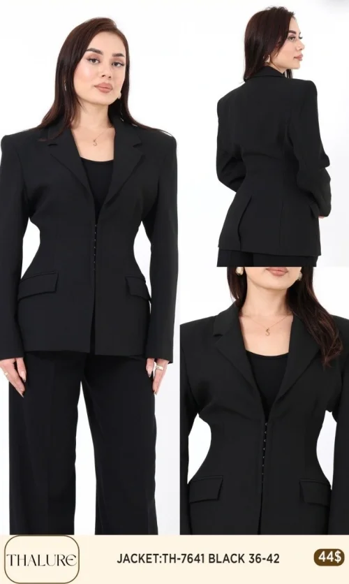 Жакет My8 Design (Black, модель 7641) оптом