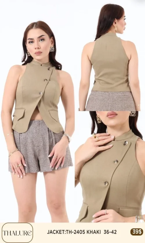 Жакет My8 Design (Olive, модель TH-2405) оптом