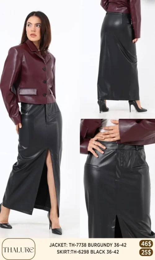 Юбка My8 Design (Black, модель TH-6298) оптом