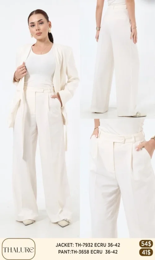 Брюки My8 Design (Cream, модель TH-3658) оптом