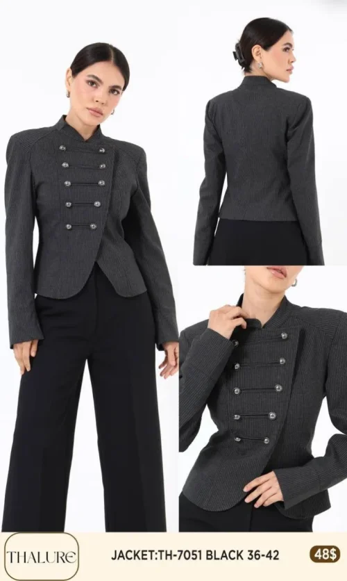 Жакет My8 Design (Black, модель TH-7051) оптом