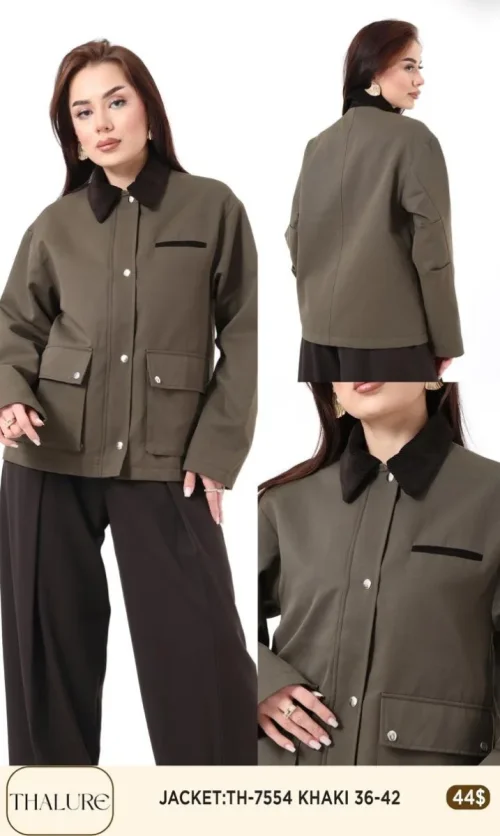 Жакет My8 Design (Olive, модель TH-7554) оптом