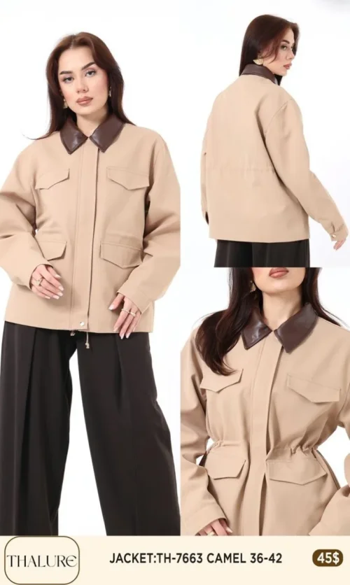 Жакет My8 Design (Camel, модель TH-7663) оптом
