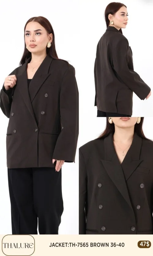 Жакет My8 Design (Brown, модель 7565) оптом