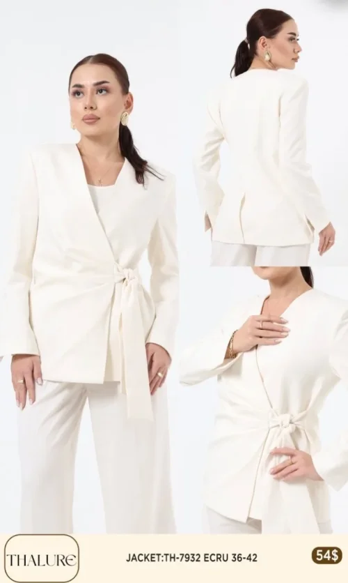 Жакет My8 Design (Cream, модель TH-7932) оптом