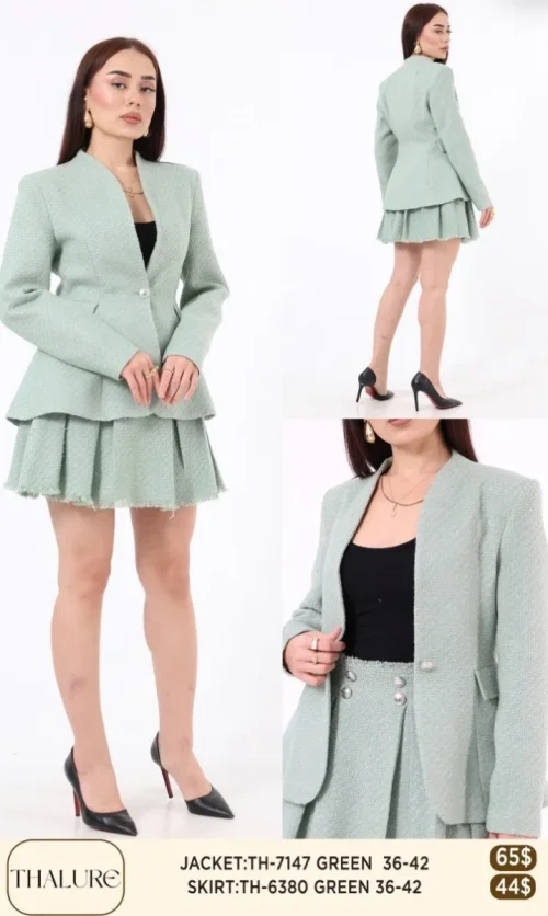 Юбка My8 Design (Green, модель TH-6380) оптом