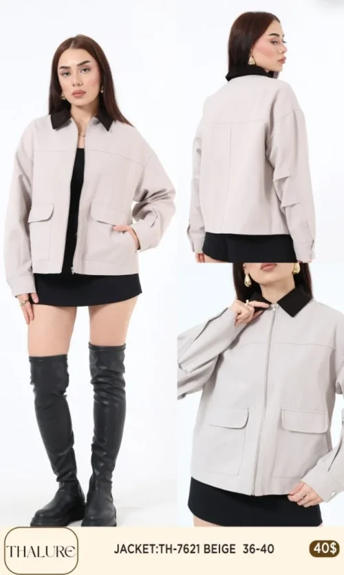 Жакет My8 Design (Beige, модель TH-7621) оптом