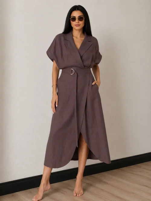 Платье NAGRADA (Коричневый, модель 5293-305) оптом