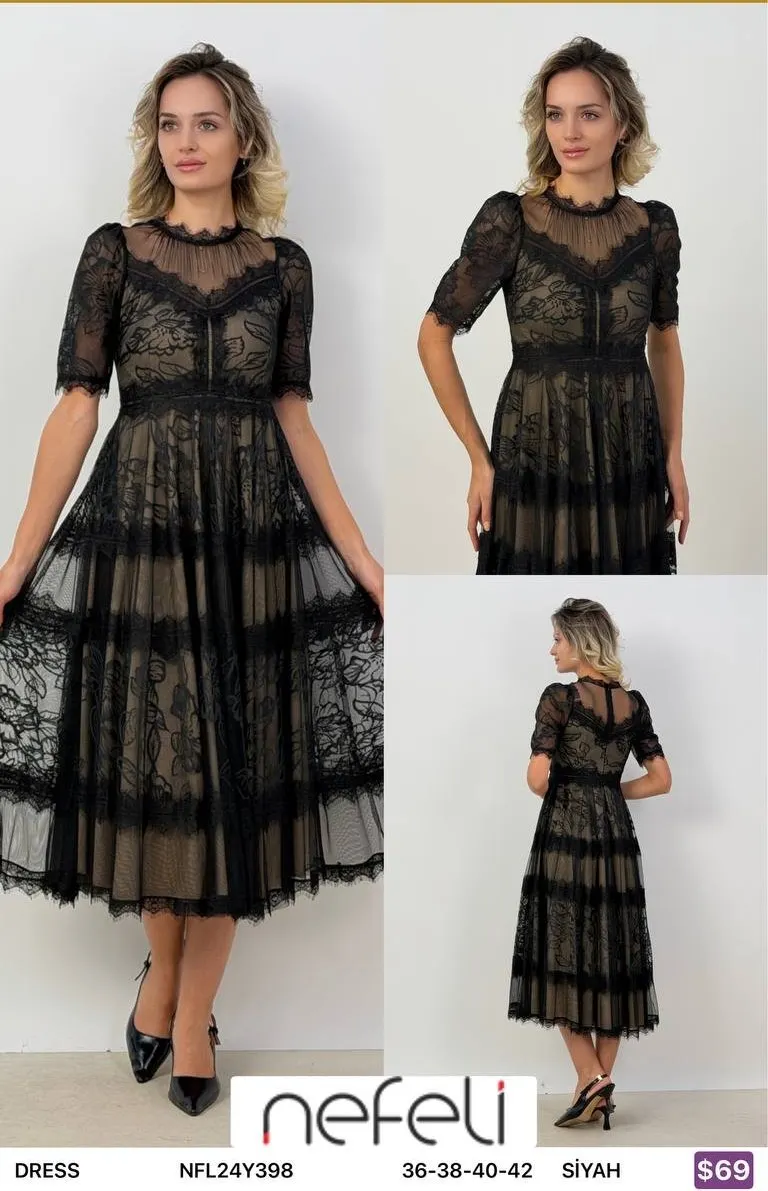 Платье Nefeli (Black, модель NFL24Y398) оптом