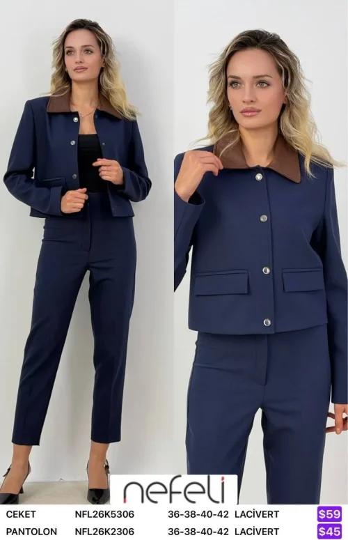 Брюки Nefeli (Navy, модель NFL26K2306) оптом