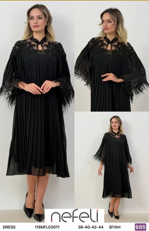 Платье Nefeli (Black, модель 116NFL03011) оптом