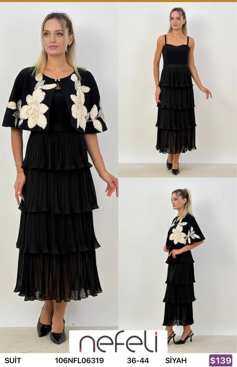 Костюмы и комплекты Nefeli (Black, модель 106NFL06319) оптом