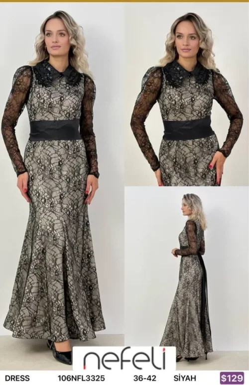 Платье Nefeli (Black, модель 106NFL3325) оптом
