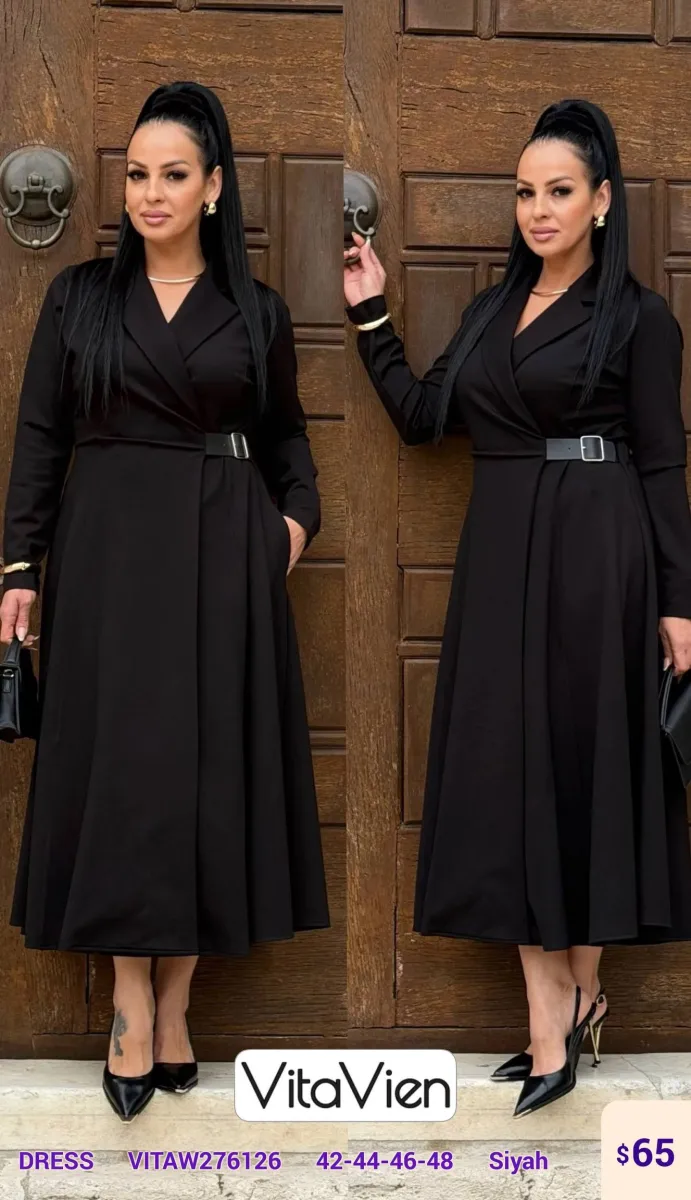 Платье Newlizda (Black, модель VITAW276126) оптом
