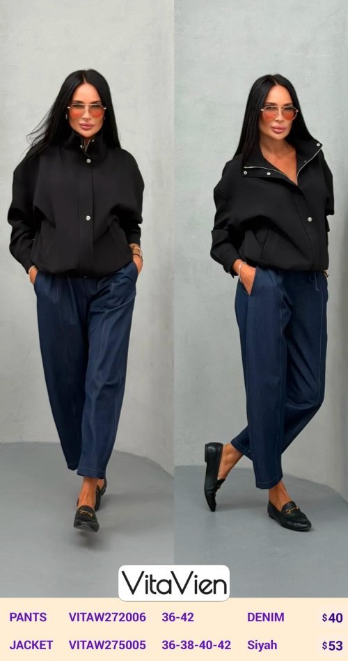 Жакет Newlizda (Black, модель VITAW275005) оптом