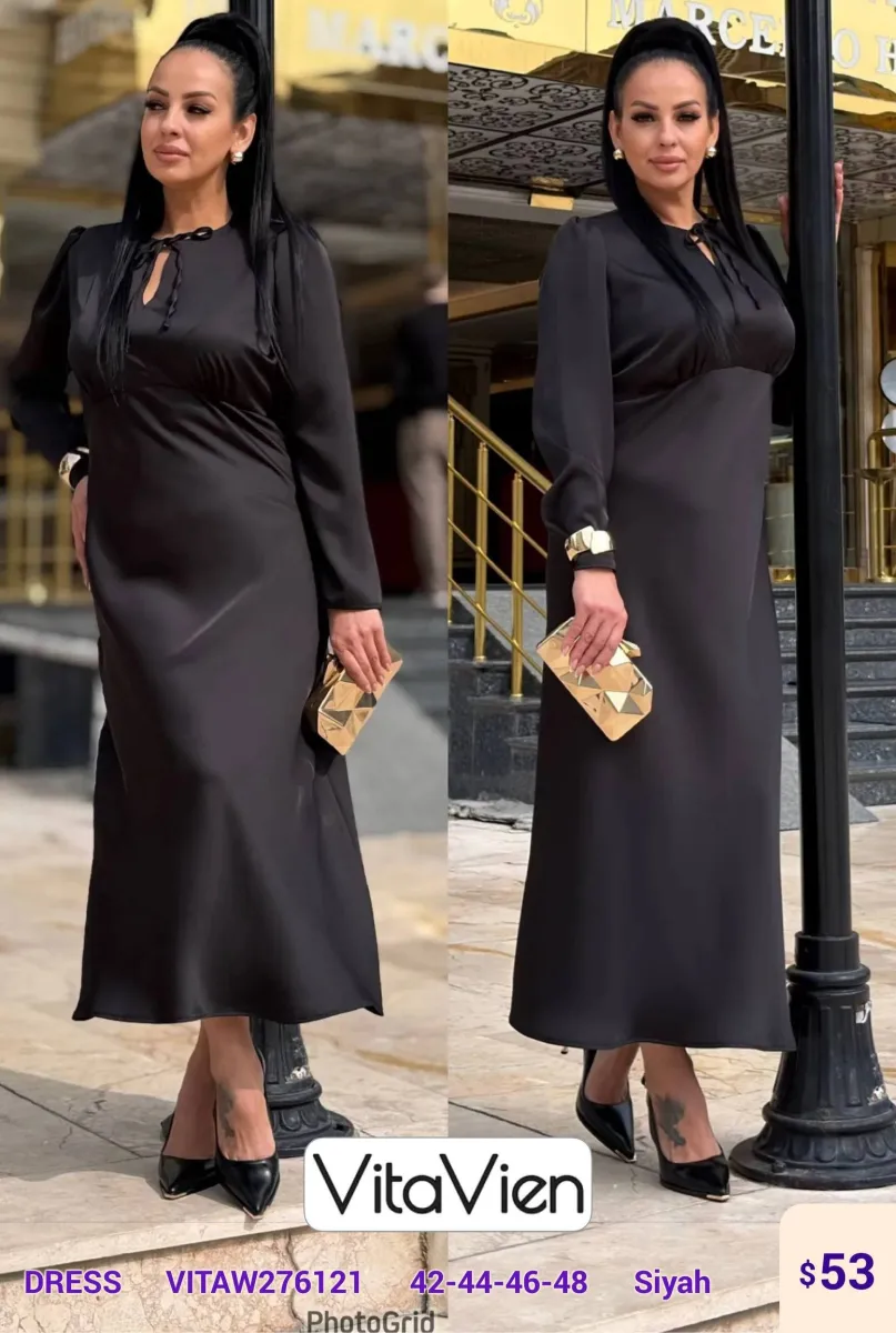 Платье Newlizda (Black, модель VITAW276121) оптом