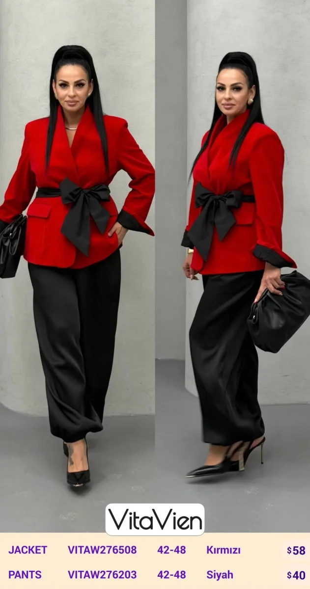 Жакет Newlizda (Red, модель VITAW276508) оптом