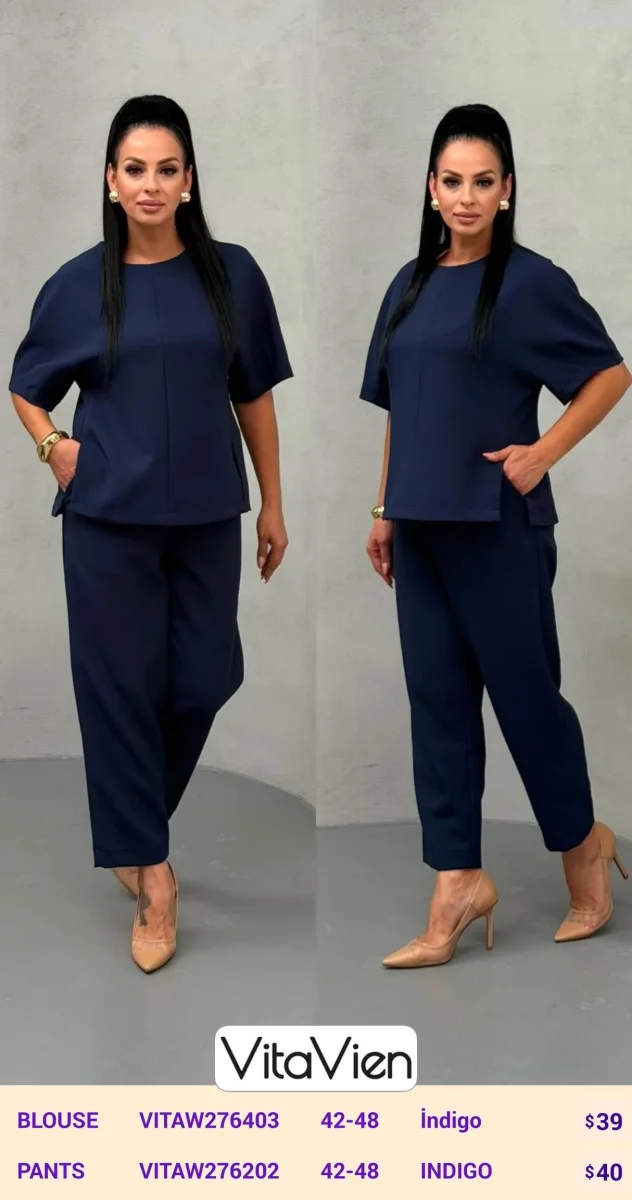 Блузка Newlizda (Navy, модель VITAW276403) оптом