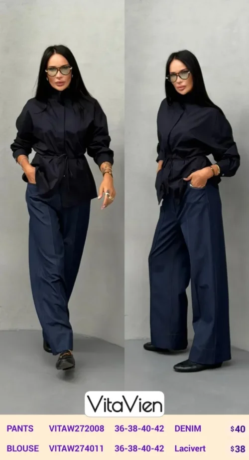 Блузка Newlizda (Navy, модель VITAW274011) оптом