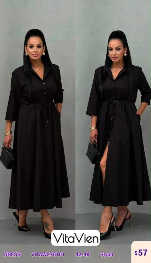 Платье Newlizda (Black, модель VITAW276101) оптом
