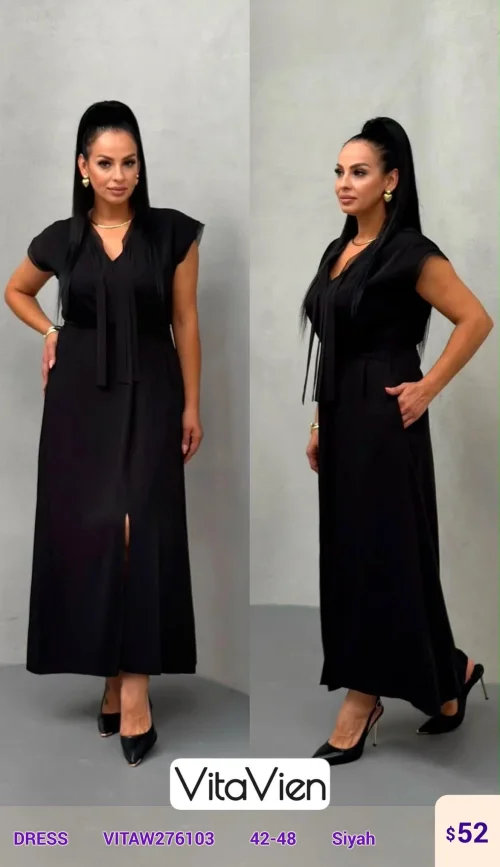 Платье Newlizda (Black, модель VITAW276103) оптом