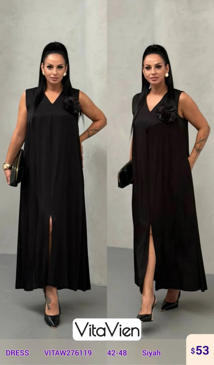 Платье Newlizda (Black, модель VITAW276119) оптом