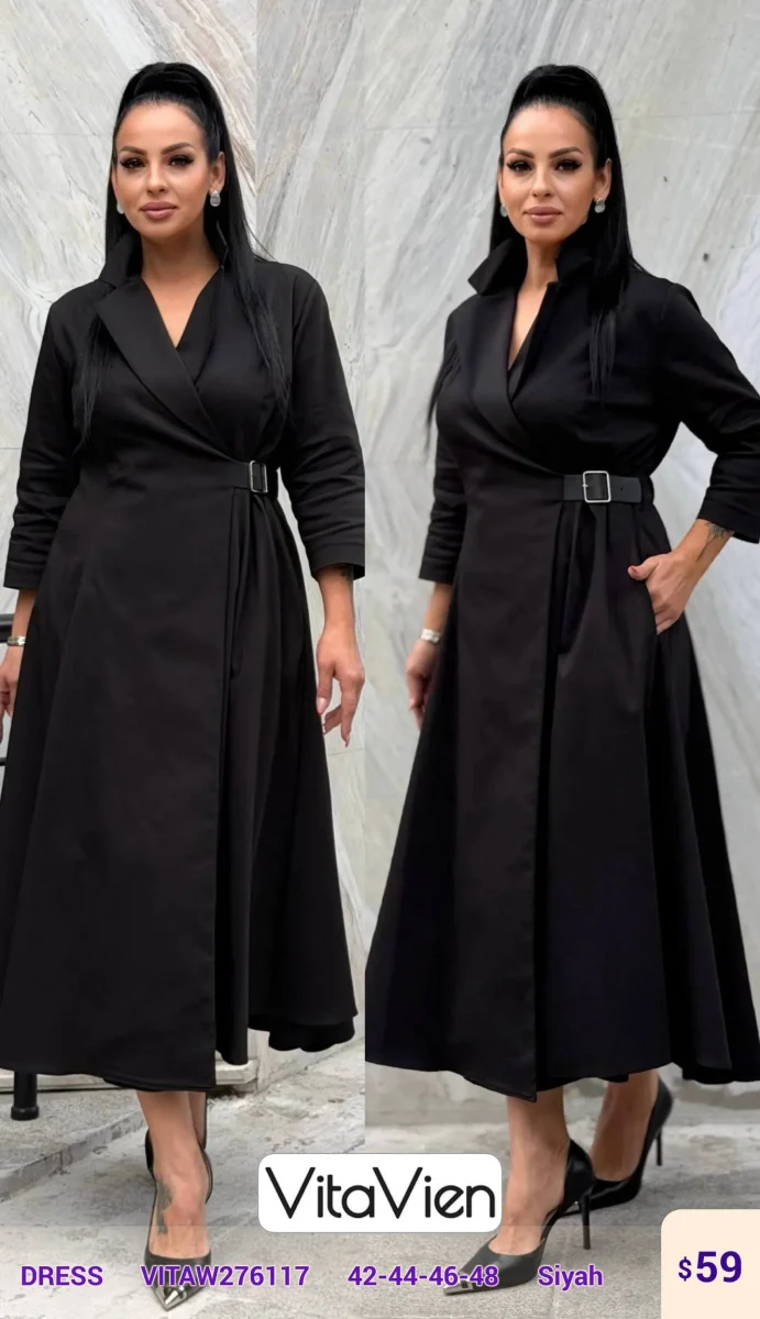 Платье Newlizda (Black, модель VITAW276117) оптом