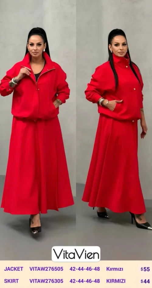 Жакет Newlizda (Red, модель VITAW276505) оптом