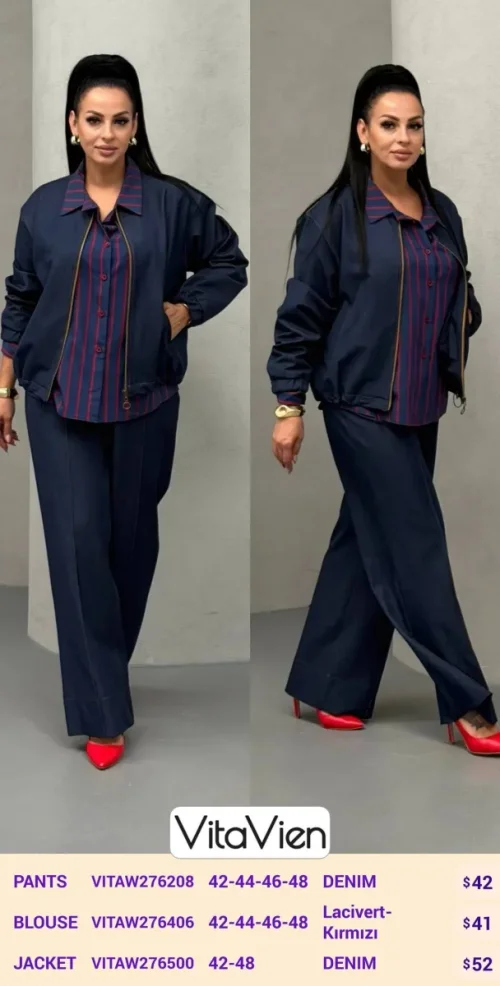 Блузка Newlizda (Navy, модель VITAW276406) оптом