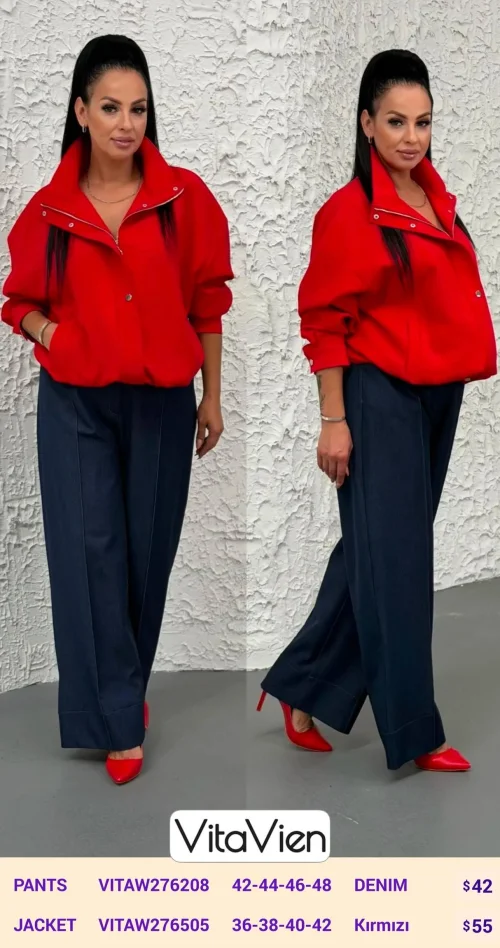 Жакет Newlizda (Red, модель VITAW276505) оптом