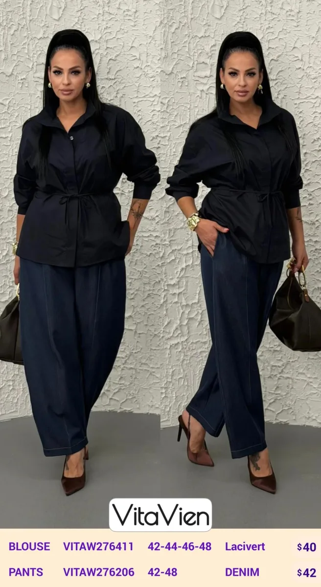 Блузка Newlizda (Navy, модель VITAW276411) оптом