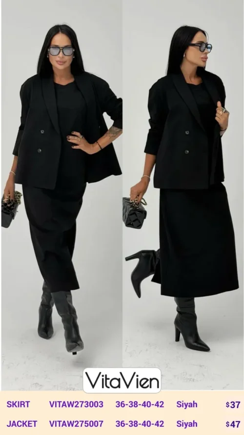 Юбка Newlizda (Black, модель VITAW273003) оптом