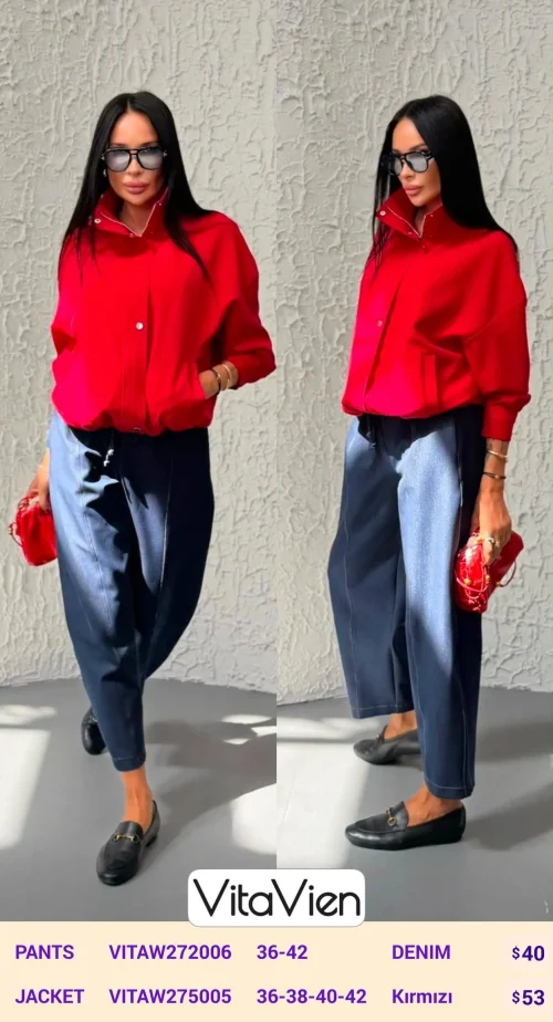 Жакет Newlizda (Red, модель VITAW275005) оптом