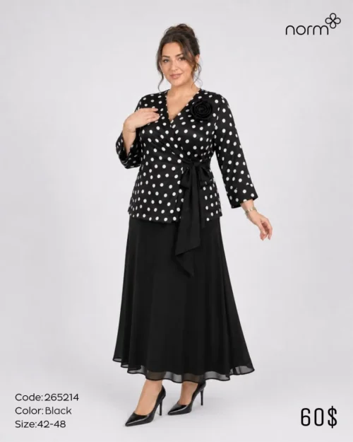 Платье NORM (Black, модель 265214) оптом