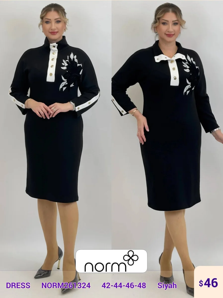Платье NORM (Black, модель NORM261324) оптом