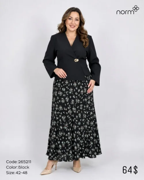Платье NORM (Black, модель 265211) оптом