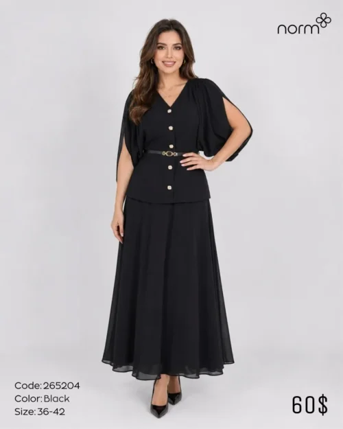 Платье NORM (Black, модель 265204) оптом
