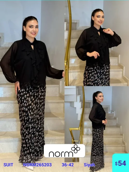 Костюмы и комплекты NORM (Black, модель NORM265203) оптом
