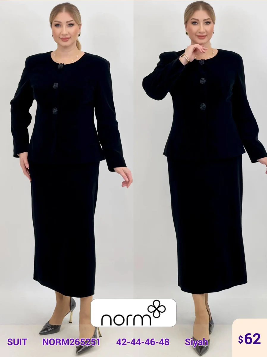 Костюмы и комплекты NORM (Black, модель NORM265251) оптом