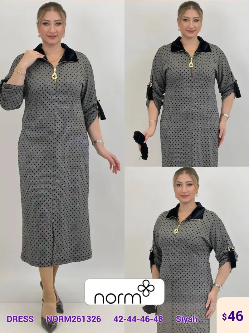 Платье NORM (Black, модель NORM261326) оптом