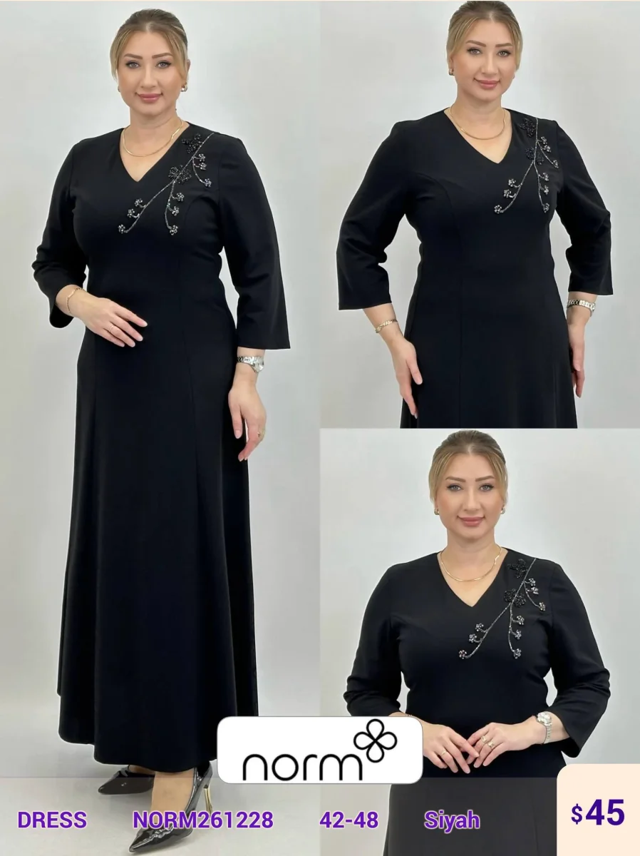 Платье NORM (Black, модель NORM261228) оптом