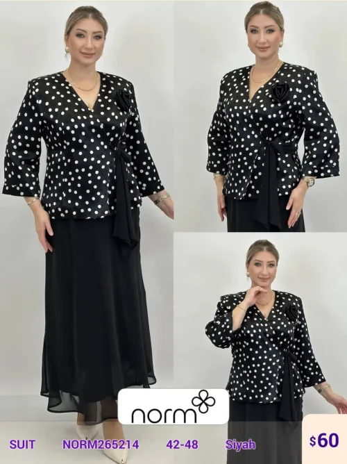 Костюмы и комплекты NORM (Black, модель NORM265214) оптом