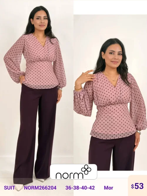 Костюмы и комплекты NORM (Purple, модель NORM266204) оптом