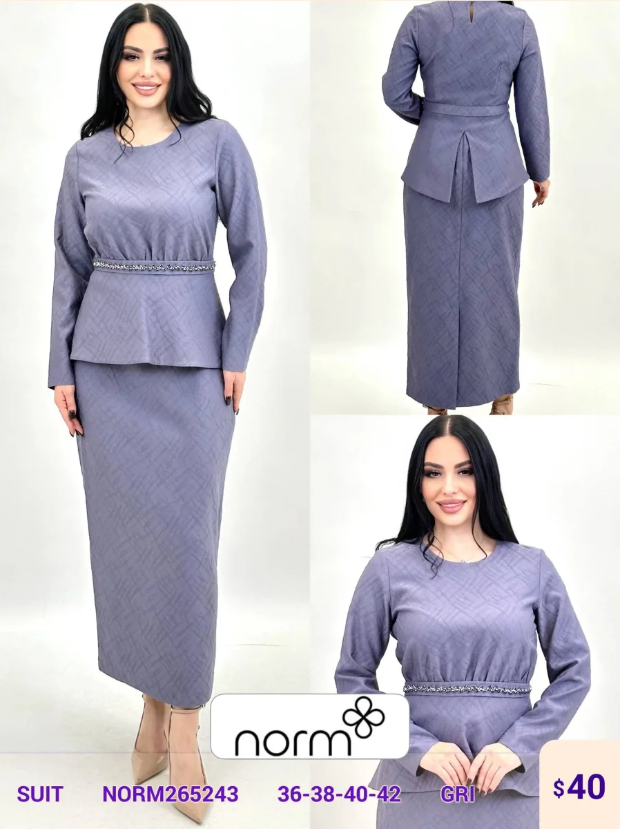 Костюмы и комплекты NORM (Gray, модель NORM265243) оптом