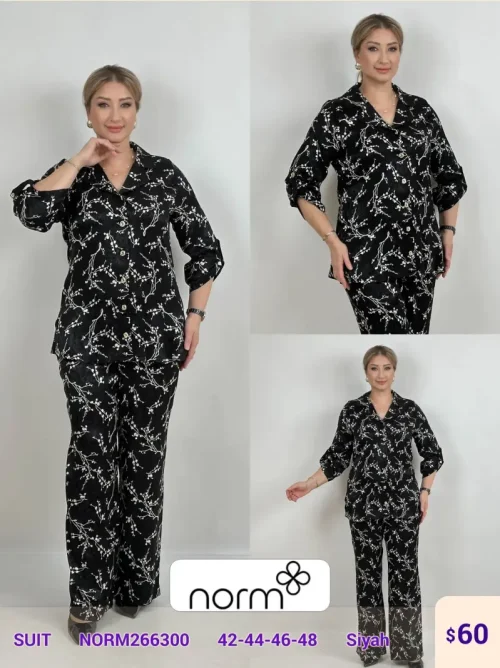 Костюмы и комплекты NORM (Black, модель NORM266300) оптом