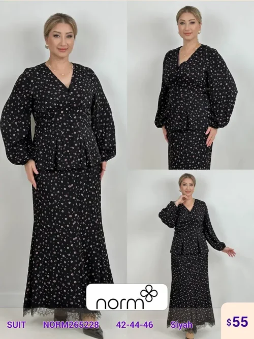 Костюмы и комплекты NORM (Black, модель NORM265228) оптом
