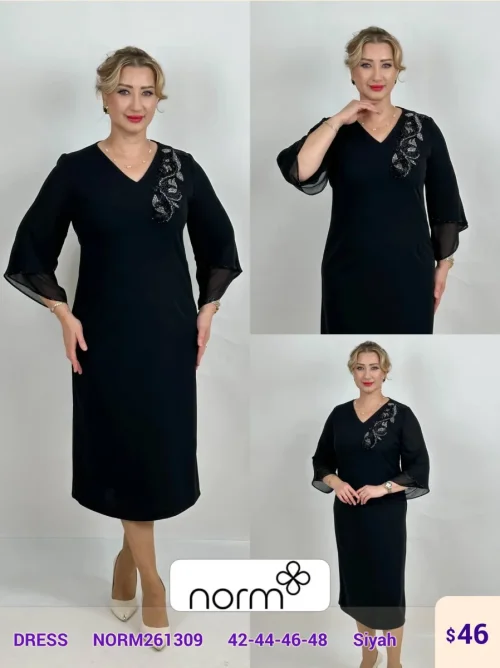 Платье NORM (Black, модель NORM261309) оптом