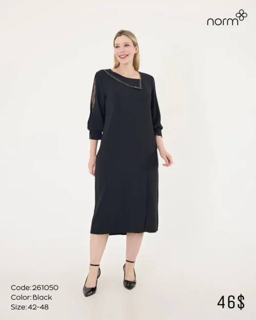 Платье NORM (Black, модель 261050) оптом