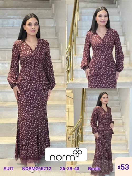 Костюмы и комплекты NORM (Burgundy, модель NORM265212) оптом