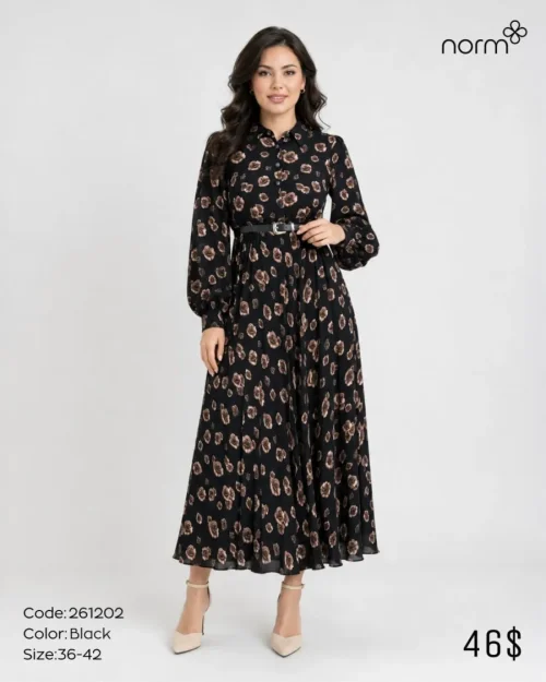 Платье NORM (Black, модель 261202) оптом